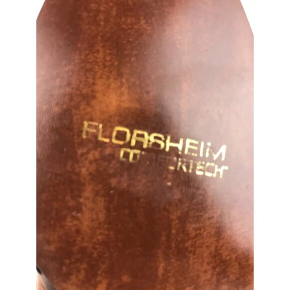 Florsheim Womens Comfortech Black Pointed‎ Toe Block Pump Heel Size US 7.5 N - Picture 8 of 10